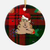 Trumpf Keramik Ornament (Vorne)