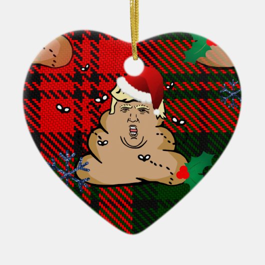 Trumpf Keramik Ornament (Vorne)