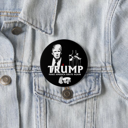Trumpf: Lassen Sie Amerika wieder zerreiben Button (Beispiel)
