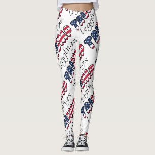 Trumpf-Leggings-patriotischer Wahl-Gang irgendeine Leggings