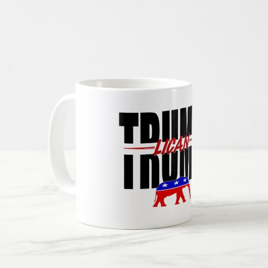 Trumpf-lican Kaffeetasse (Vorderseite Links)
