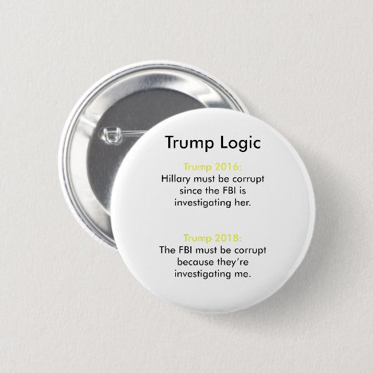 Trumpf-Logik Button (Vorne & Hinten)