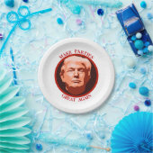 Trumpf machen Partys groß wieder Pappteller (Party)