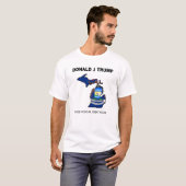 Trumpf MAGA Michigan T-Shirt (Vorne ganz)