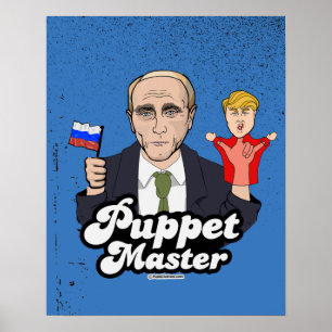 Trumpf-Marionetten-Meister - Wladimir Putin Poster