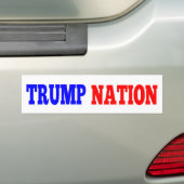 TRUMPF-NATION Autoaufkleber (Auf Auto)