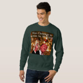 Trumpf-Parodie dieses Weihnachten wird Huuuuge Sweatshirt (Vorne ganz)