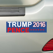 Trumpf-Pennys 2016 Autoaufkleber (Auf Auto)