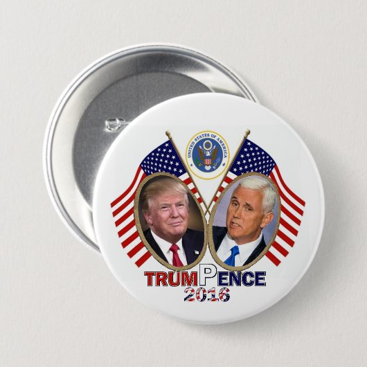 TRUMPF-PENNYS 2016 BUTTON (Vorne & Hinten)