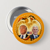 Trumpf-Pennys 2016 Button (Vorne & Hinten)