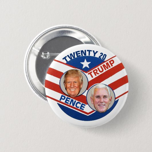 Trumpf-Pennys 2020 Button (Vorne & Hinten)
