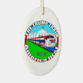 Trumpf-Pennys Amerika zuerst Keramikornament (Rechts)