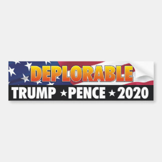 Trumpf-Pennys Deporable 2020! Autoaufkleber