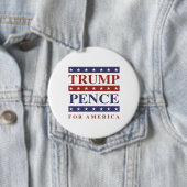 Trumpf-Pennys für Amerika - - Button (Beispiel)