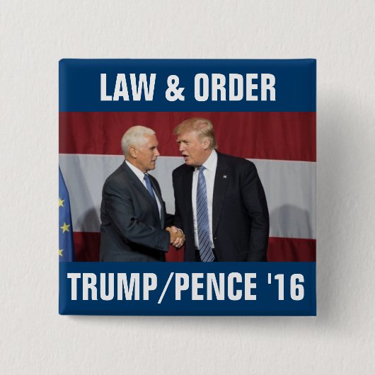 Trumpf-Pennys-Gesetz 2016 u. Auftrag Button (Vorderseite)