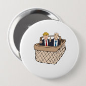 Trumpf-Pennys-Korb von Deplorables -- Anti-Trumpf Button (Vorne & Hinten)