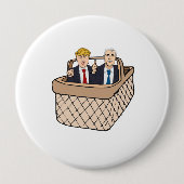 Trumpf-Pennys-Korb von Deplorables -- Anti-Trumpf Button (Vorderseite)