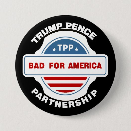 Trumpf-Pennys-Partnerschaft Button (Vorderseite)