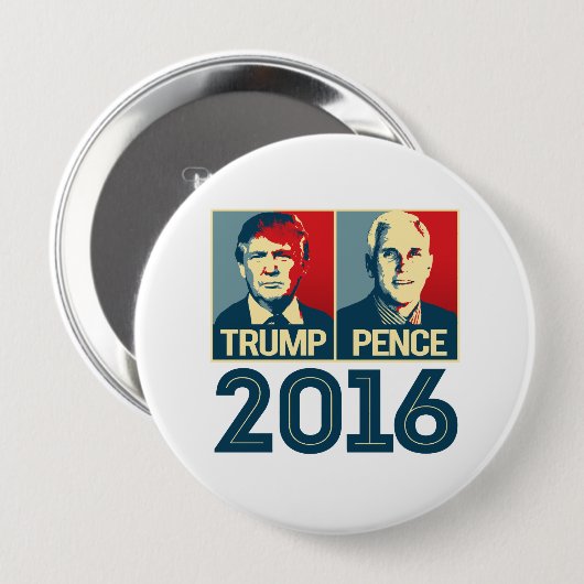 Trumpf-Pennys-Plakat 2016 - - Button (Vorne & Hinten)
