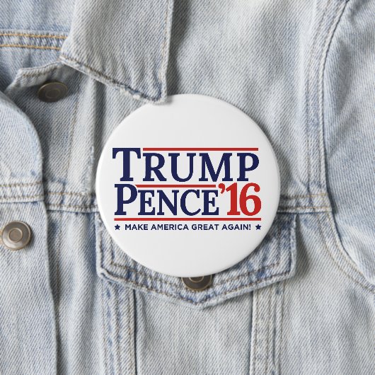 Trumpf-Pennys-Wahl-Knopf 2016 Button (Beispiel)