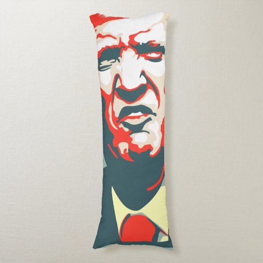 Trumpf-Popkunst Seitenschläferkissen (Vorderseite Vertikal)