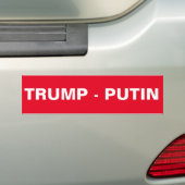 TRUMPF - PUTIN AUTOAUFKLEBER (Auf Auto)