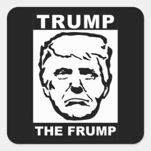 Trumpf Quadratischer Aufkleber