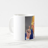 Trumpf-Rede Kaffeetasse (Vorderseite Links)