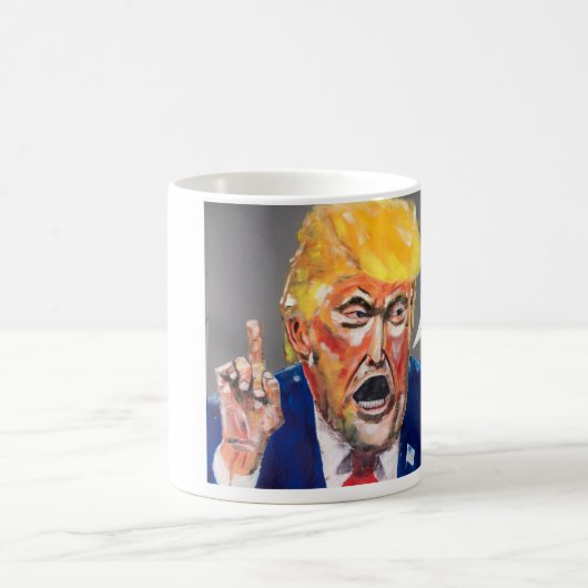 Trumpf-Rede Kaffeetasse (Mittel)