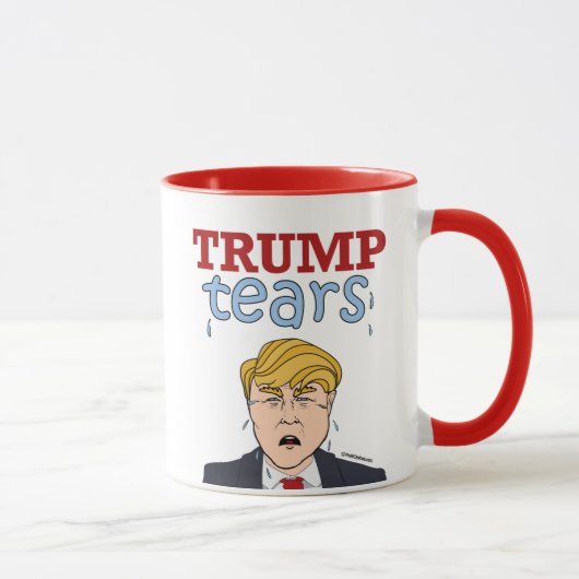 Trumpf-Risse Tasse (Rechts)