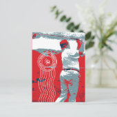 Trumpf-Rückkehr zum Absender Postkarte (Stehend Vorderseite)