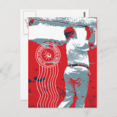 Trumpf-Rückkehr zum Absender Postkarte (Vorne/Hinten)