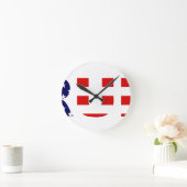 Trumpf Runde Wanduhr (Zuhause)