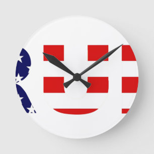 Trumpf Runde Wanduhr