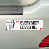 Trumpf sagt - jeder Lieben ich - .png Autoaufkleber (Auf Auto)