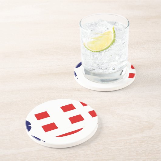 Trumpf Sandstein Untersetzer (Seite)