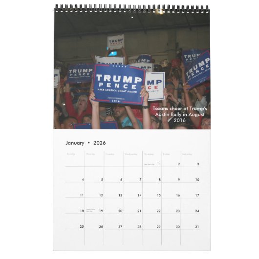 TRUMPF-SCHUSS-KALENDER KALENDER (Jan 2026)