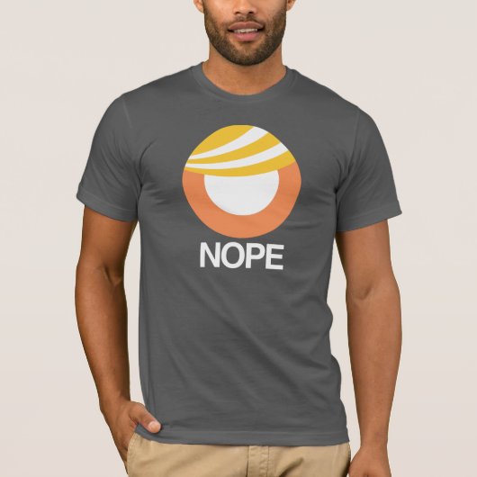TRUMPF-SYMBOL - NOPE -- Anti-Trumpf Entwurf - - T-Shirt (Vorderseite)