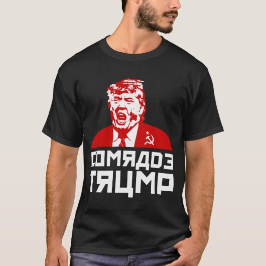 Trumpf-T - Shirt: "KAMERAD TRUMP " T-Shirt (Vorderseite)