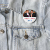 Trumpf u. Christie 2016 Knopf Button (Beispiel)
