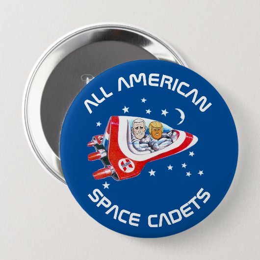 Trumpf u. Pennys Button (Vorne & Hinten)