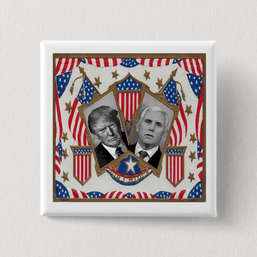 Trumpf u. Pennys Button (Vorderseite)