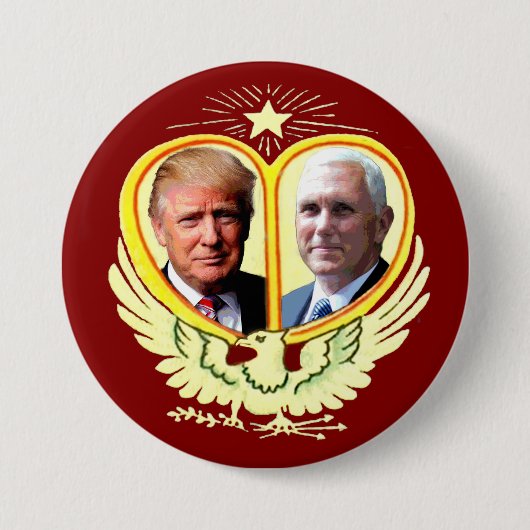 Trumpf u. Pennys Button (Vorderseite)