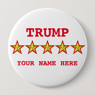 TRUMPF UND SIE KAMPAGNEN-KNOPF - ADDIEREN SIE BUTTON