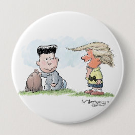Trumpf-und UNO-Knopf Kim-Jong Button