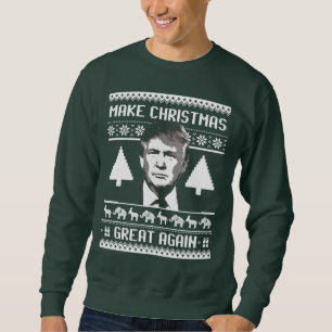 Trumpf-Weihnachten - machen Sie Weihnachten groß Sweatshirt