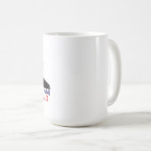Trumpf, weil ich der Donald bin Kaffeetasse (VorderseiteRechts)