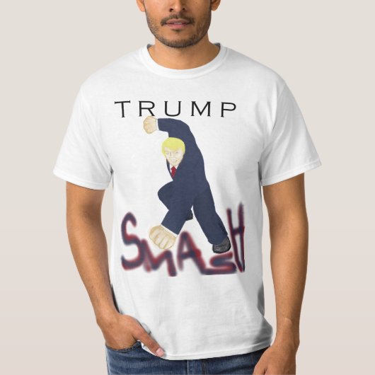 Trumpf-Zertrümmern-T - Shirt (Vorderseite)
