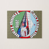 Trumpf-Zug 2 Puzzle (Horizontal)