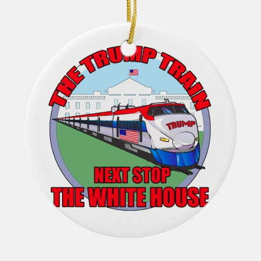 Trumpf-Zug Keramikornament (Vorne)
